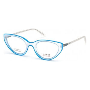 NWT GUESS GU3058 092 53 Blue Other Eyeglasses